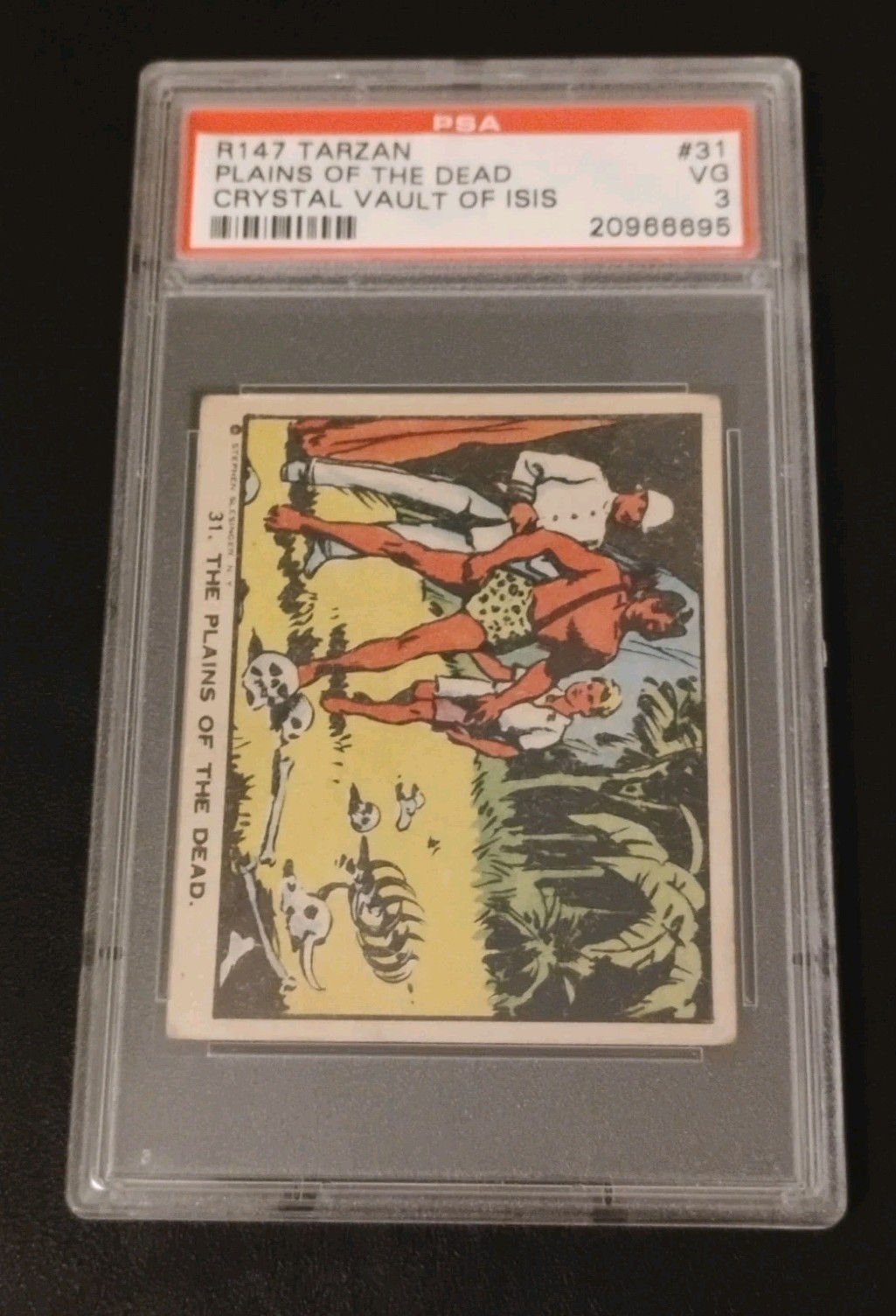 1936 R147 Tarzan Plains Of the Dead #31 Crystal Vault Of Isis PSA 3 Schutter
