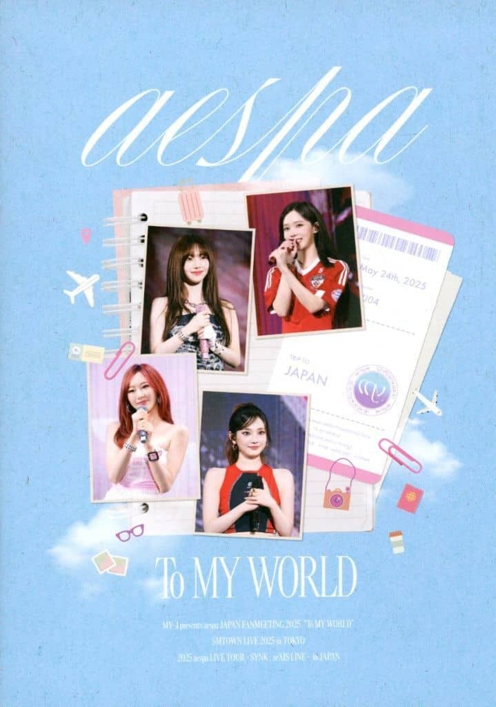 aespa JAPAN FANMEETING 2025 Live Pamphlet Japan Used Japan