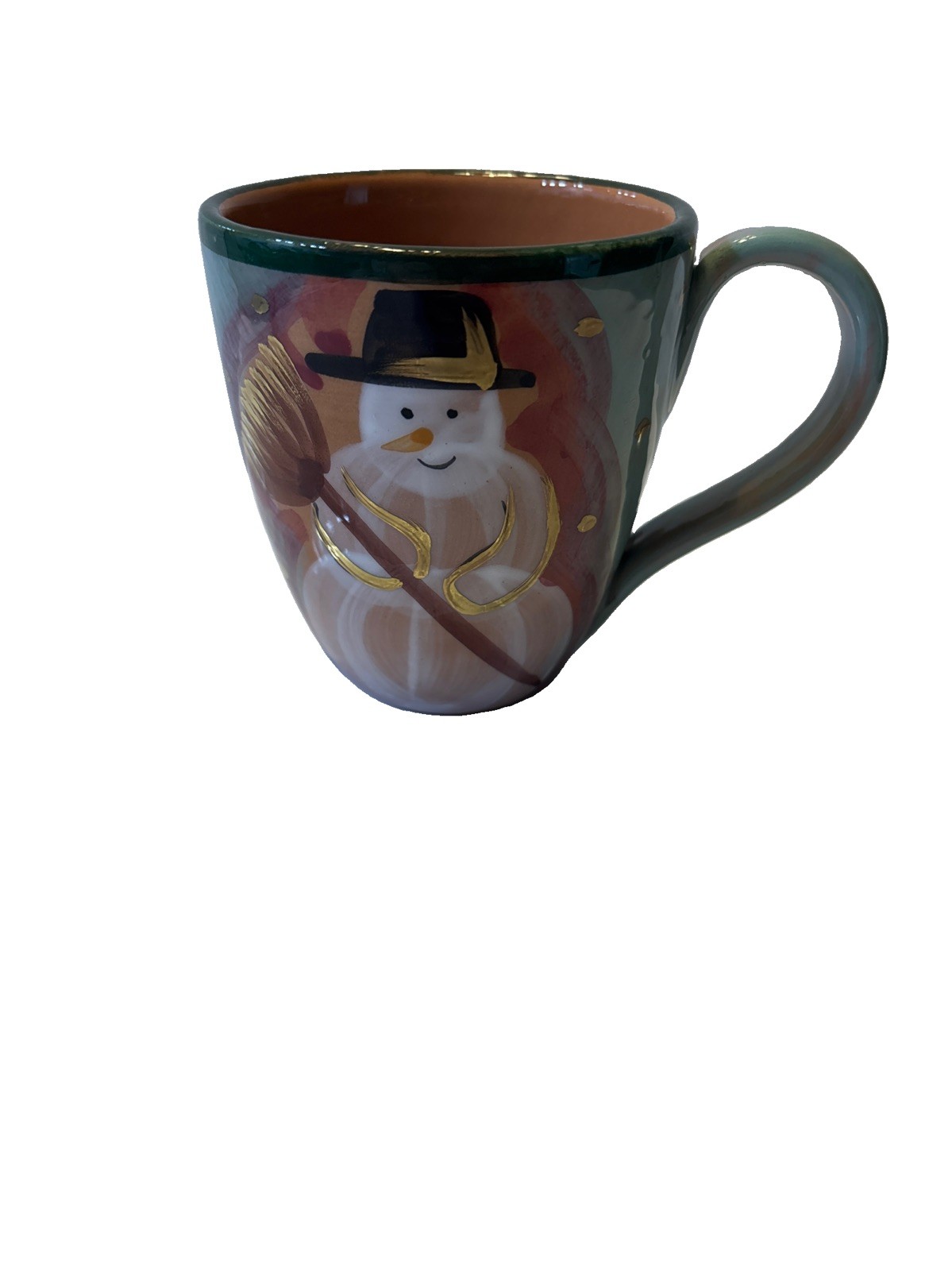 Vintage Starbucks Snowman Mug 
