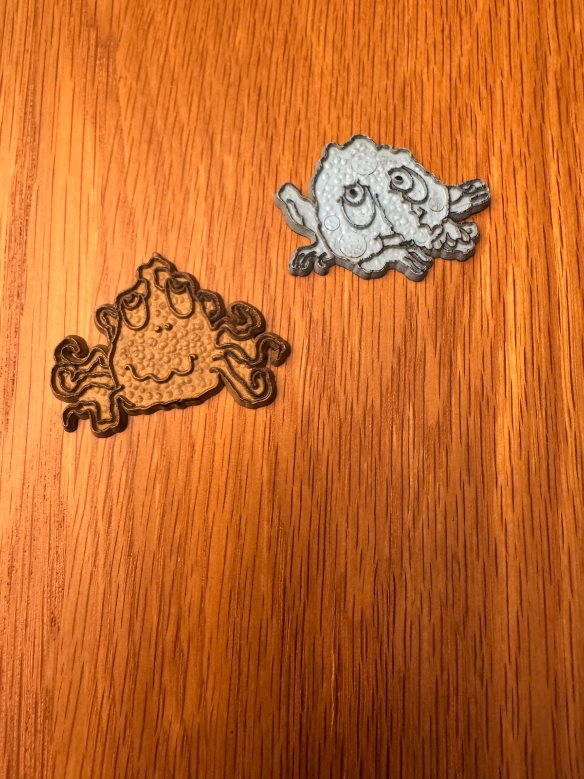 Vintage 1970s Freakies Cereal Magnets Hamhose & Snorkeldorf Ralston Purina