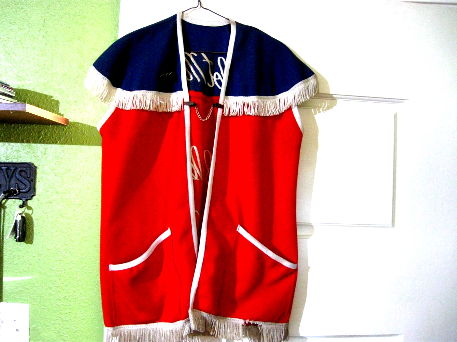 Vintage 1970s SALEM CB Club Vest \