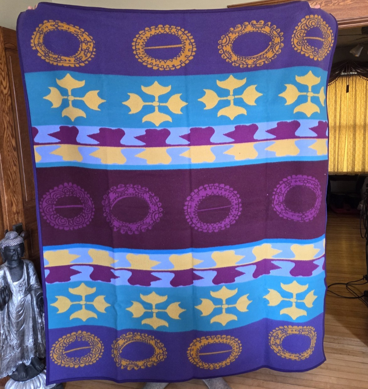 Pendleton Wool Blanket Shawnee Ribbon 64x80\