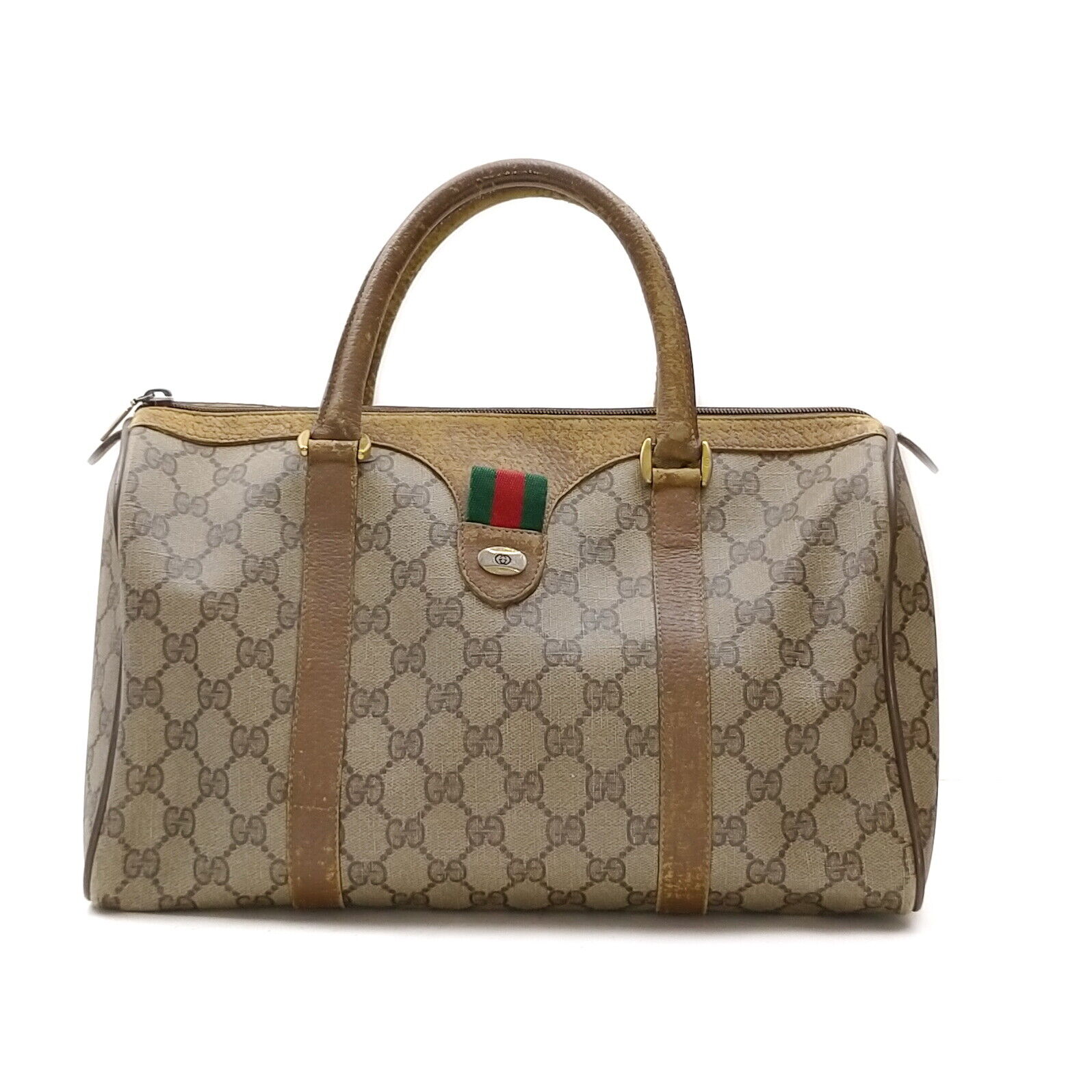 Gucci Boston Bag  Browns PVC 1532000