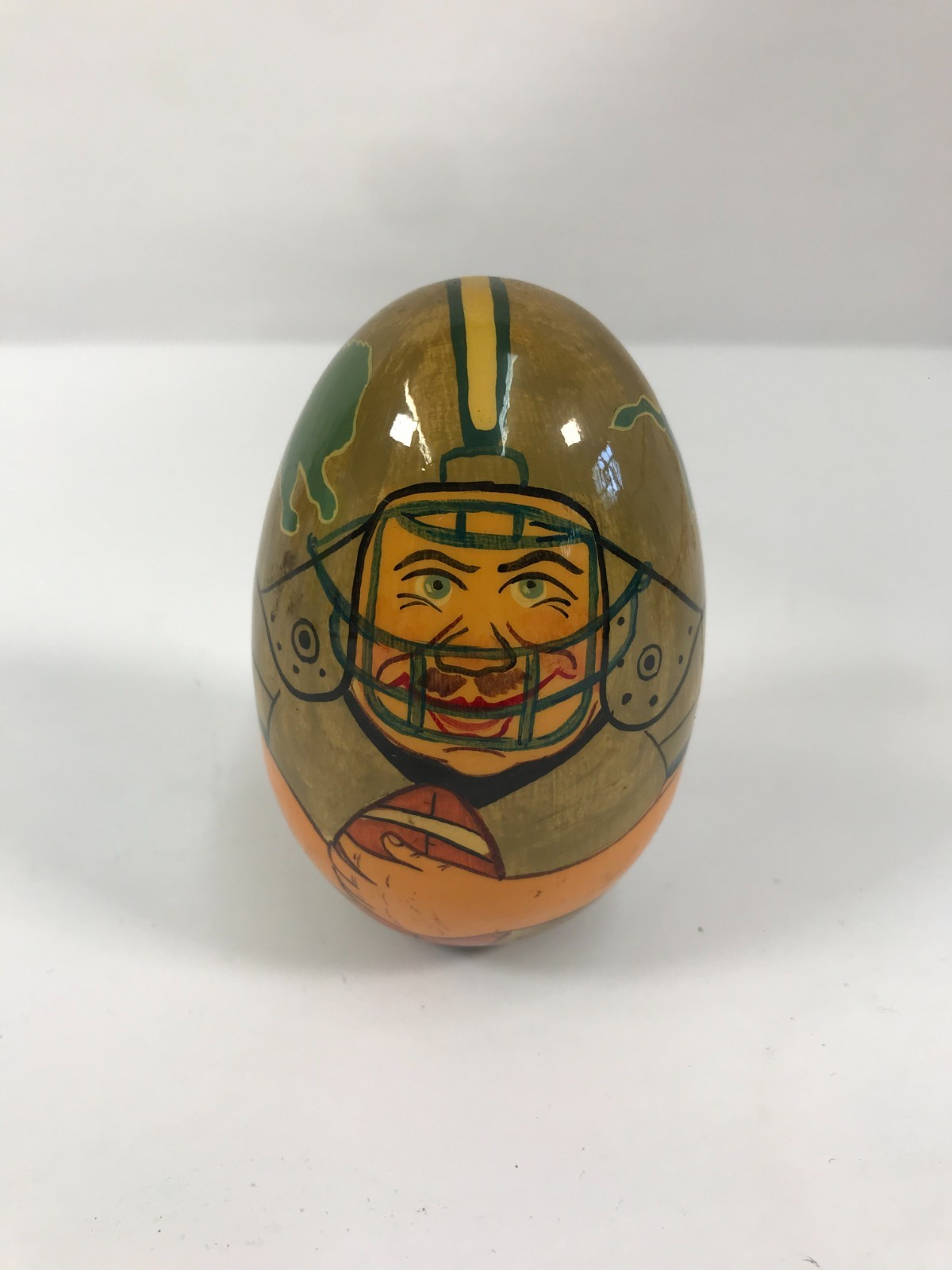 VTG 1990s STAN'KA ROLY-POLY / WOBBLE FIGURINE NFL DETROIT LIONS