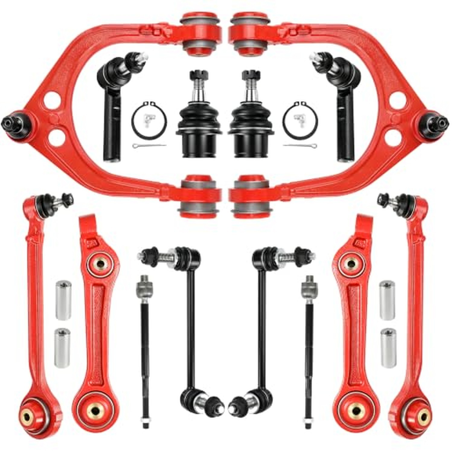 14PCS Front End Suspension Kit for 2005-2010 Chrysler 300 RWD, 2006-2010 Dodg...