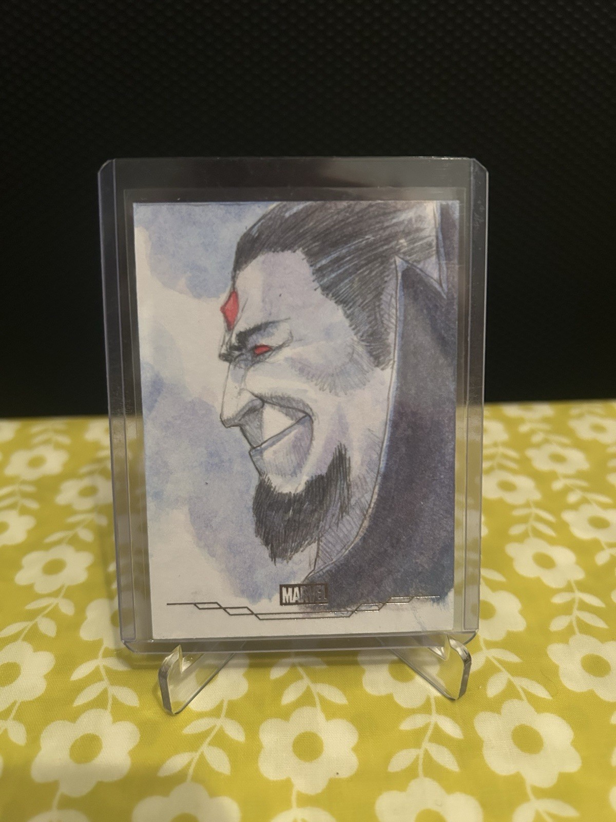 2026 Topps Chrome Marvel Comics Mister Sinister Sketch Card 1/1 Artist Signed
