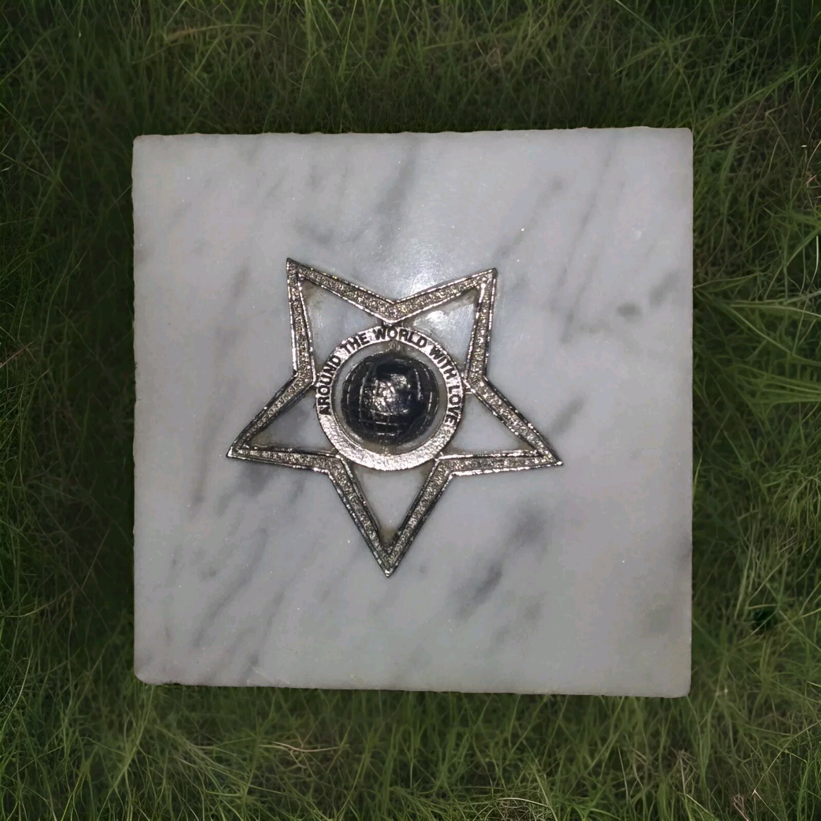 Vintage June 1978 Women's Mason Grand Chapter Georgia Banquet Marble Medallion 