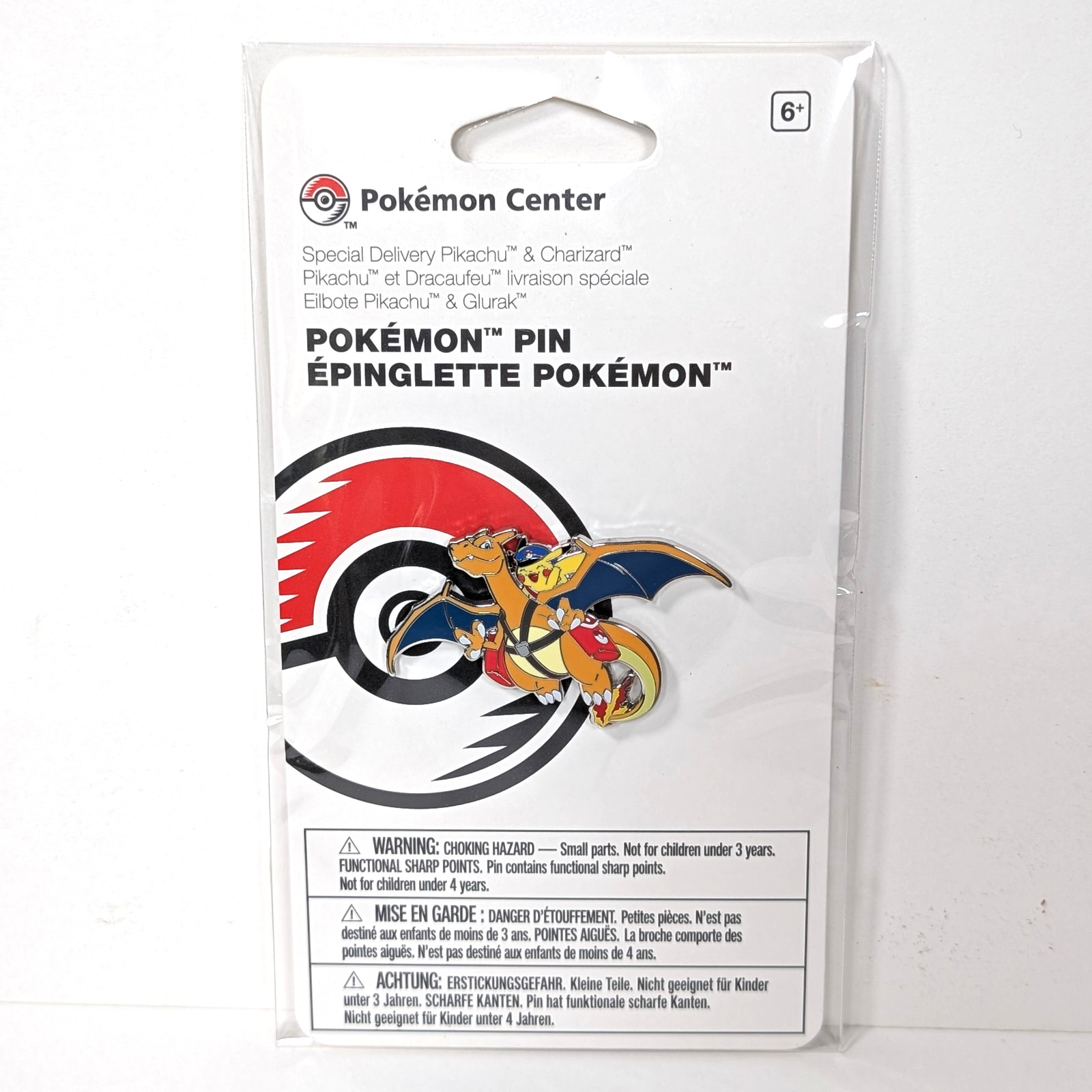 Pokemon Center Special Delivery Charizard Pin Sealed NEW