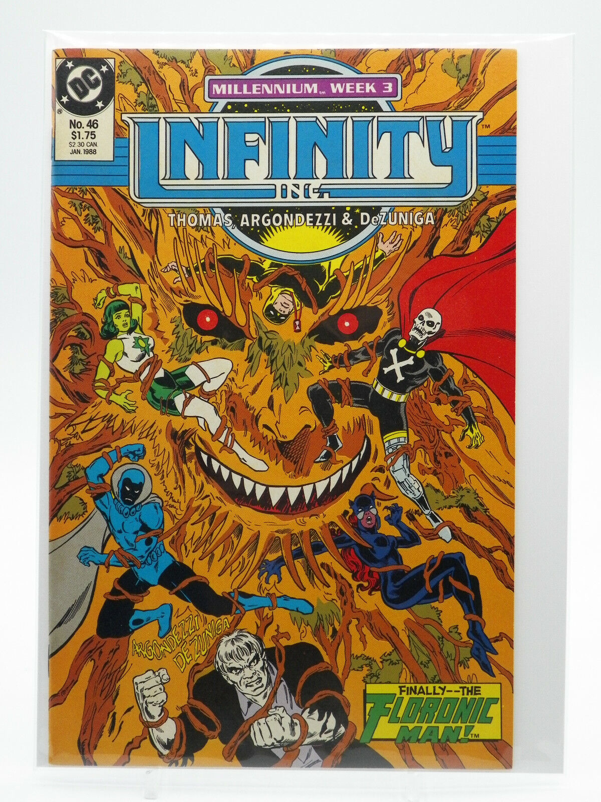 Infinity Inc. #46 1988 DC Comics FN/VF