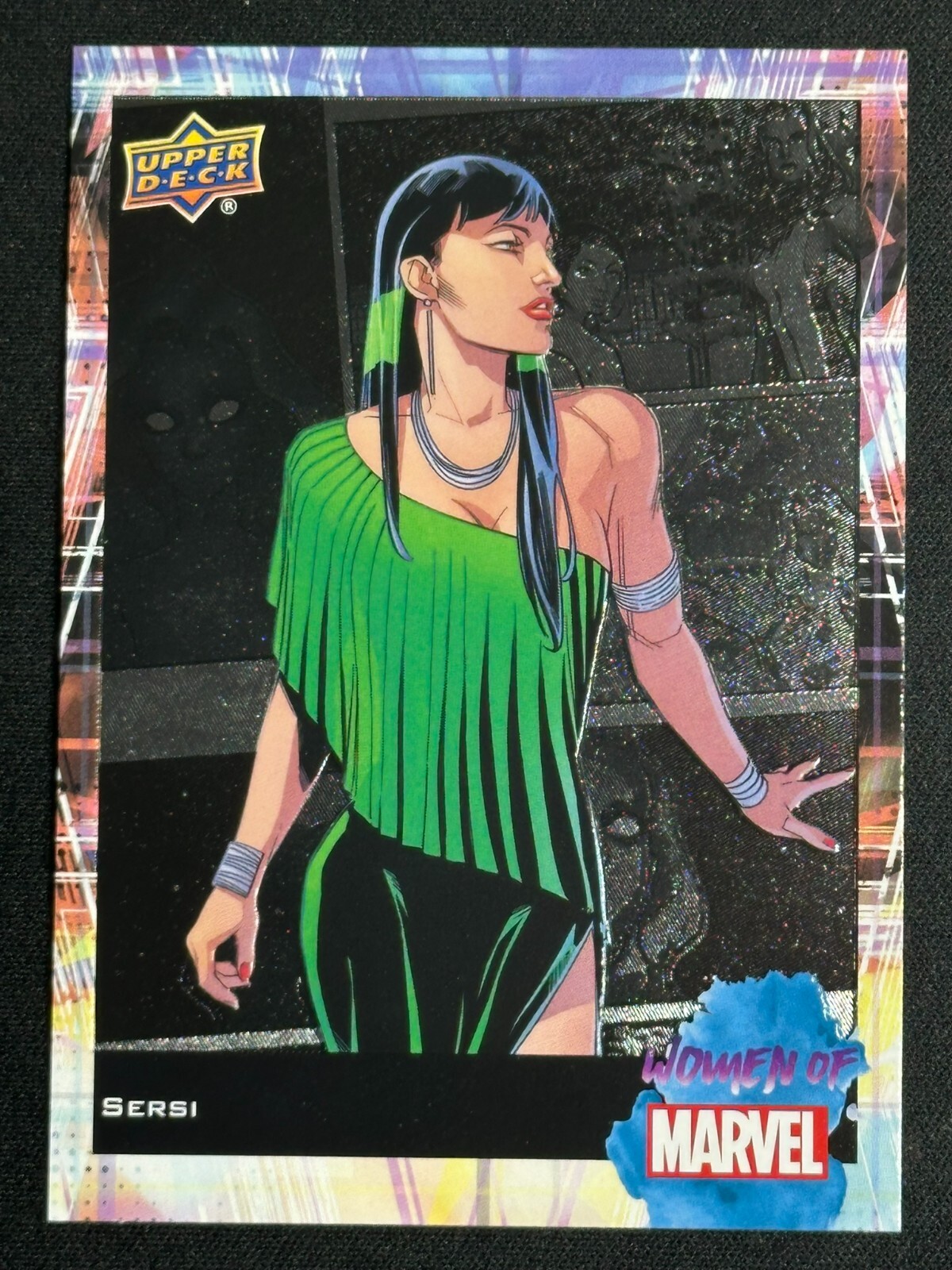 2024 Upper Deck Women Of Marvel Sersi #22 MCU IN HAND 3