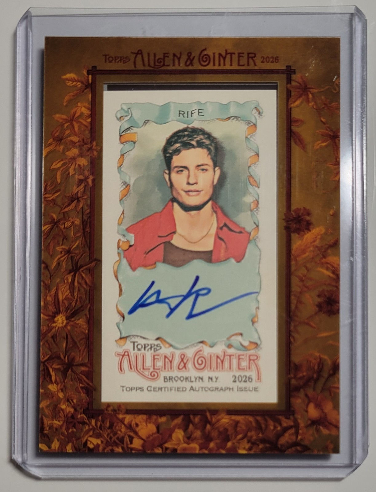 Topps 2026 Allen & Ginter Matt Rife Framed Mini Auto MA-RI Autograph
