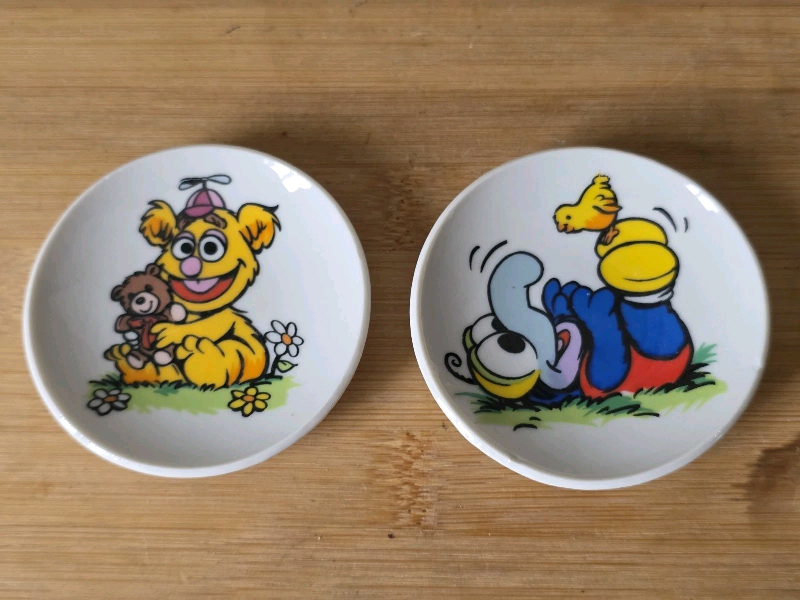 Rare Vintage 1983 Enesco Jim Henson\'s Muppet Babies Porcelain Tea Set Pieces