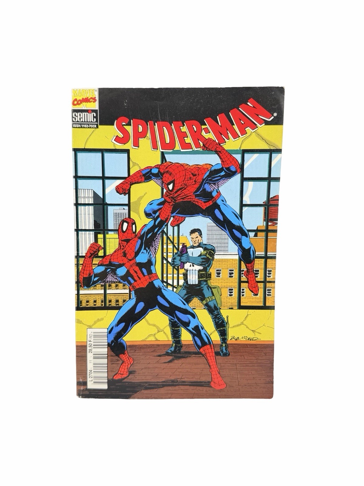 Spider-Man Semic France 1994 French Comic Punisher Vengeance Marvel Vintage