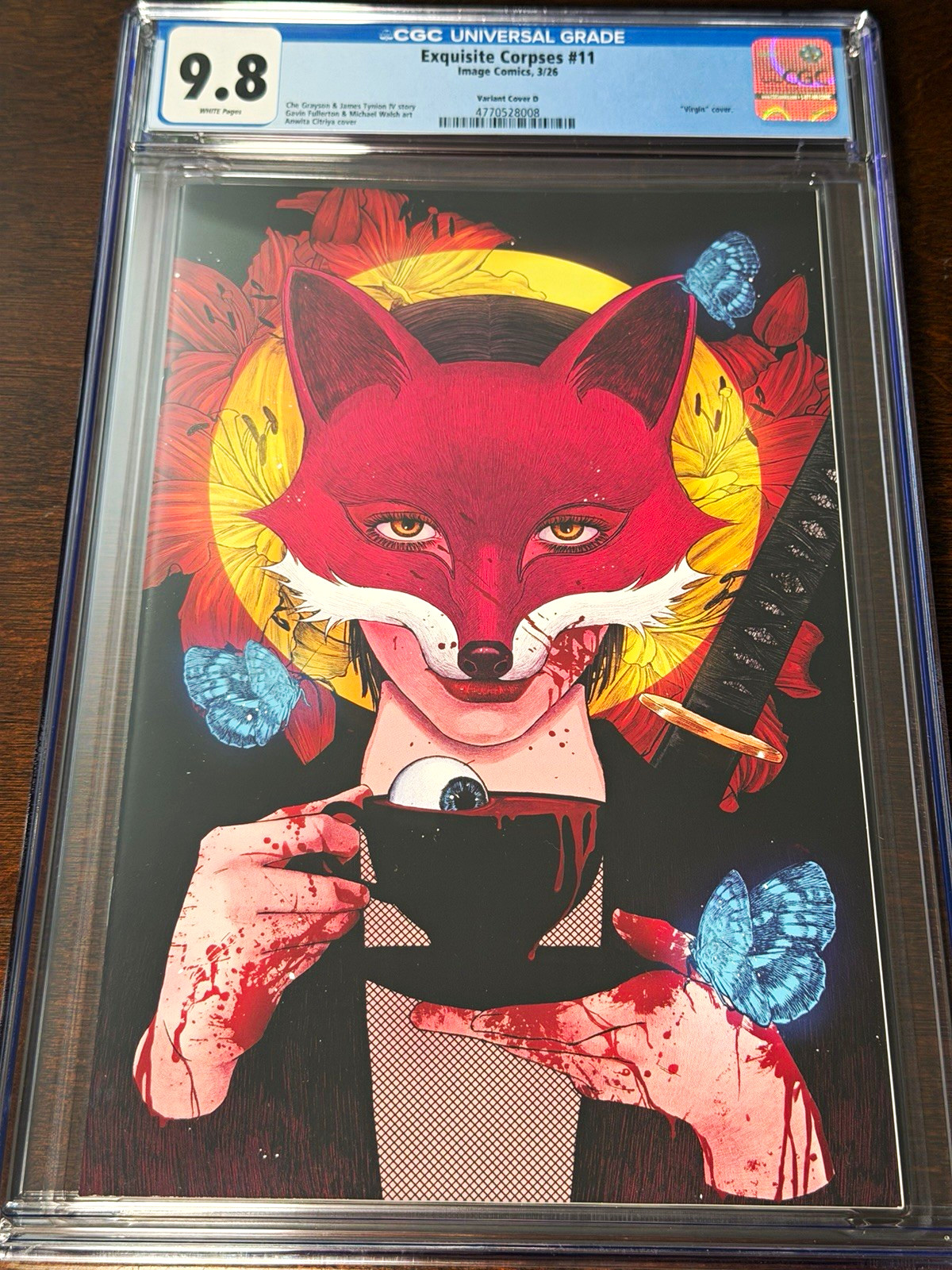 FREE SHIPPING Image Comics Exquisite Corpses #11 CGC 9.8 Virgin Exclusive