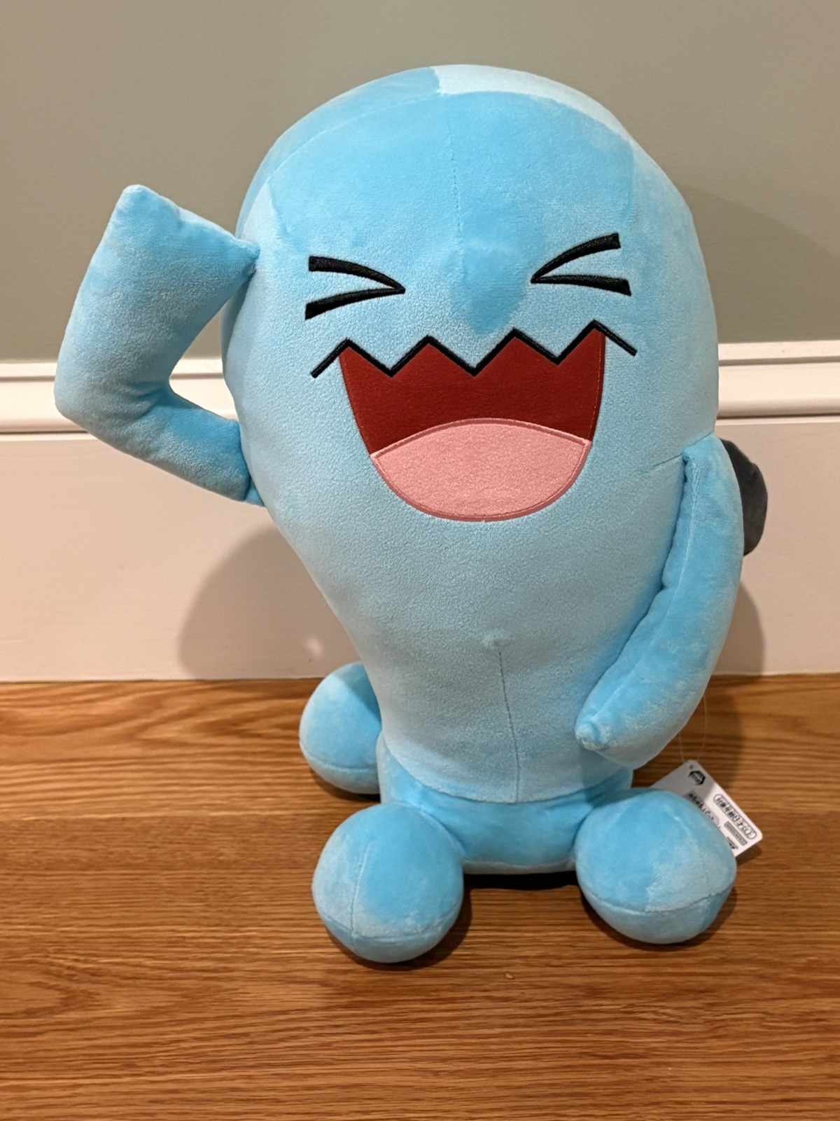 Pokemon Wobbuffet Very Fluffy Plushy approx 36cm Banpresto New from Japan