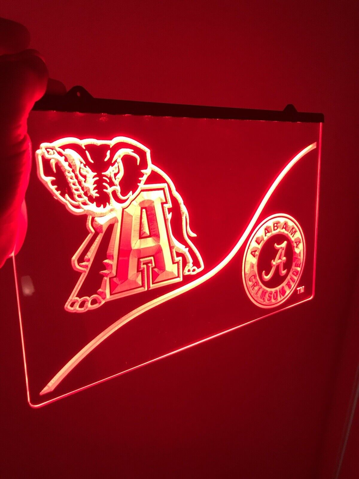 Alabama ROLL TIDE LED Light Sign for Game Room,Office,Bar,Man Cave. NEW