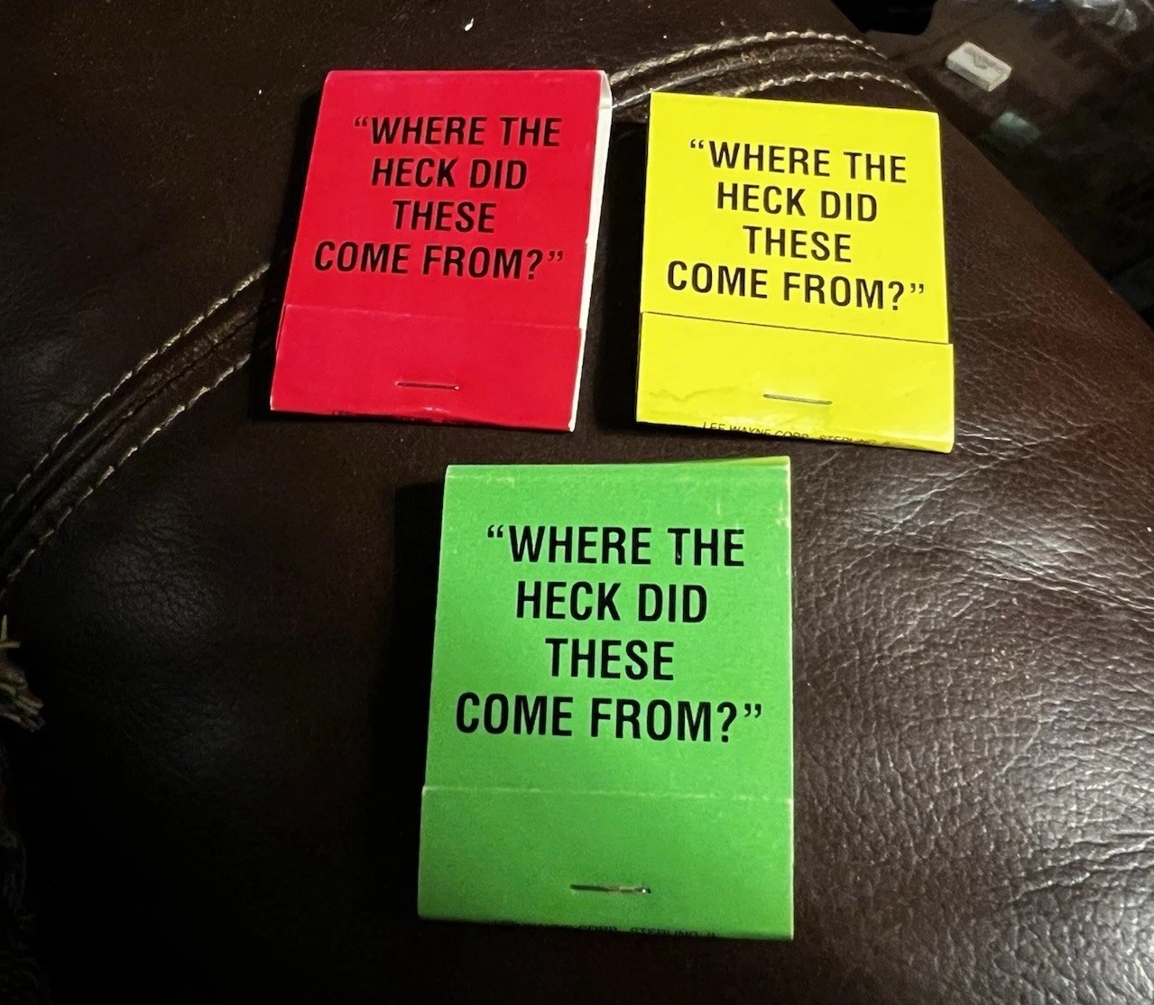 George’s Southside Restaurant, Baton Rouge, LA, Trio Of Full Unstruck Matchbooks