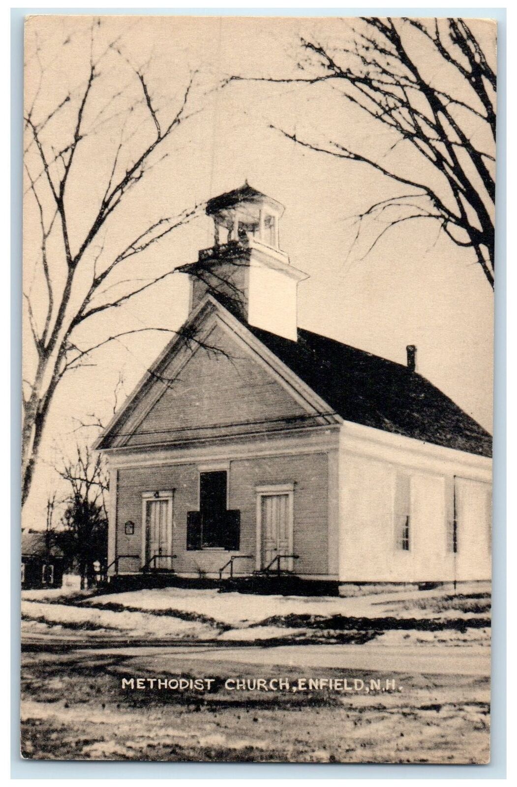c1910s Methodist Church Exterior View Enfield New Hampshire NH Unposted Postcard