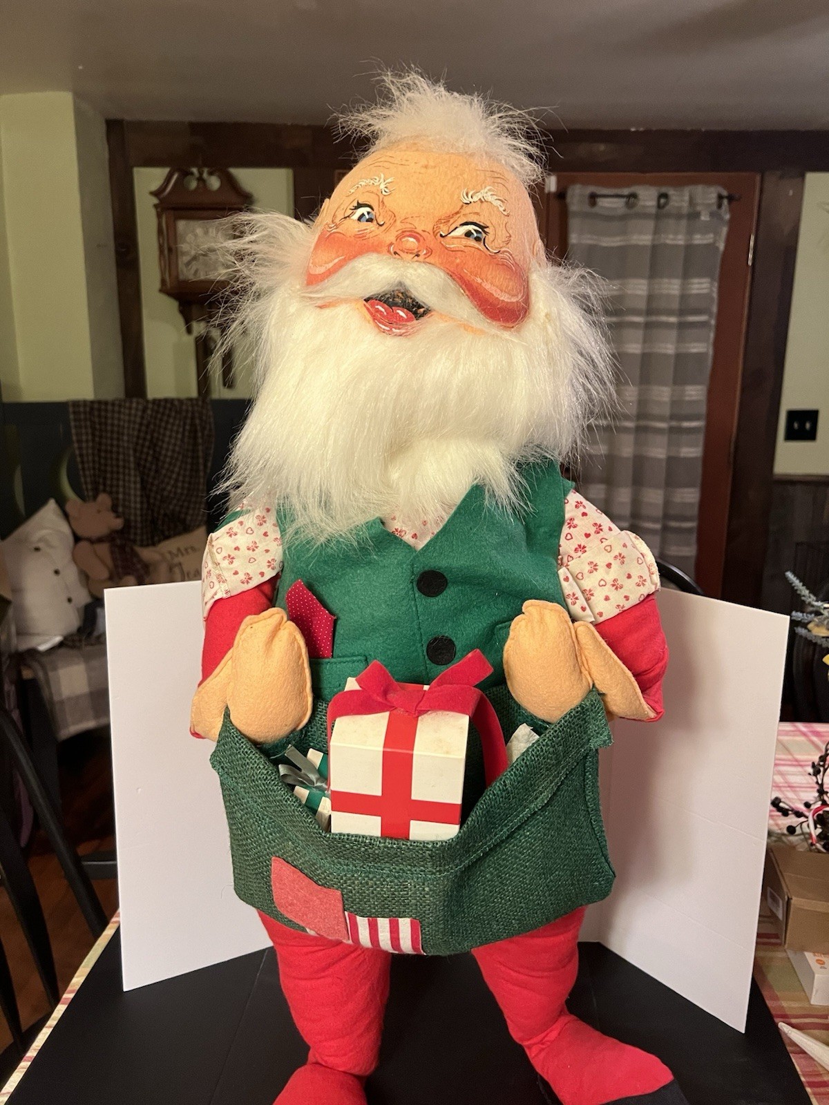 Vintage 1983 1989 Jumbo Annalee Santa Claus 32\