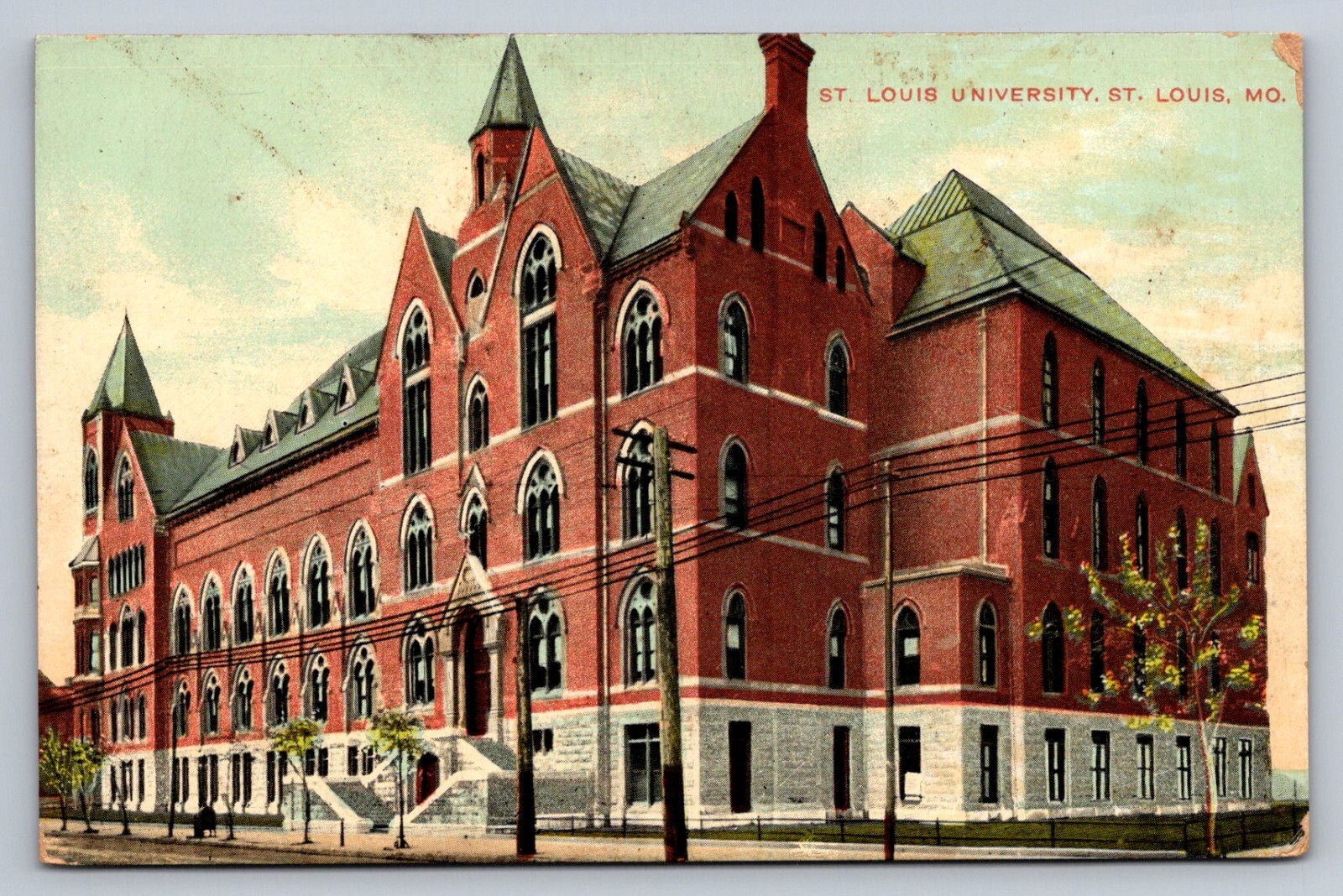 Postcard Missouri St Louis St Louis University Divided Back Unposted  E075