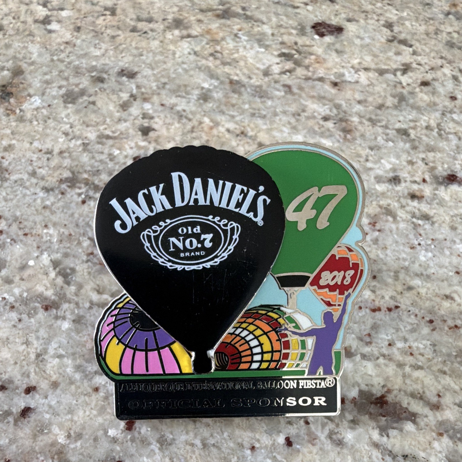 Jack Daniel’s Albuquerque International Balloon Fiesta 2018 Sponsor Pin