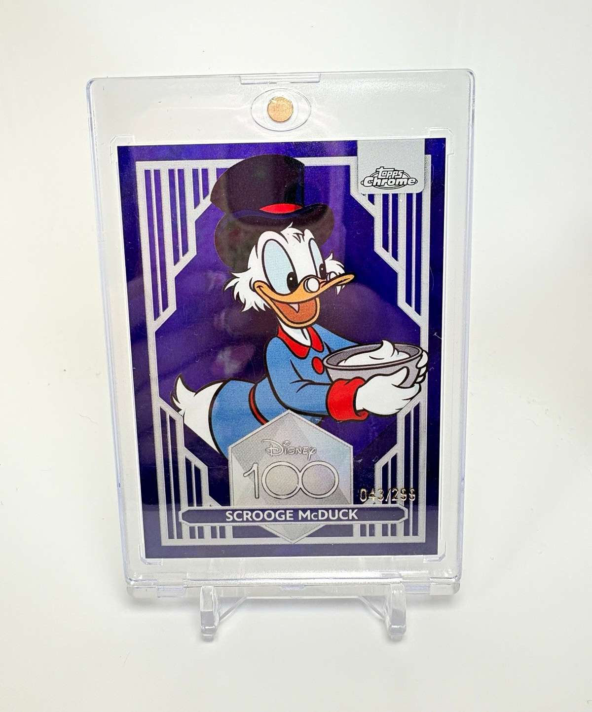 Scrooge McDuck Disney 100 /299 2023 Topps Chrome Scrooge McDuck Disney 100 /299 2023 Topps Chrome