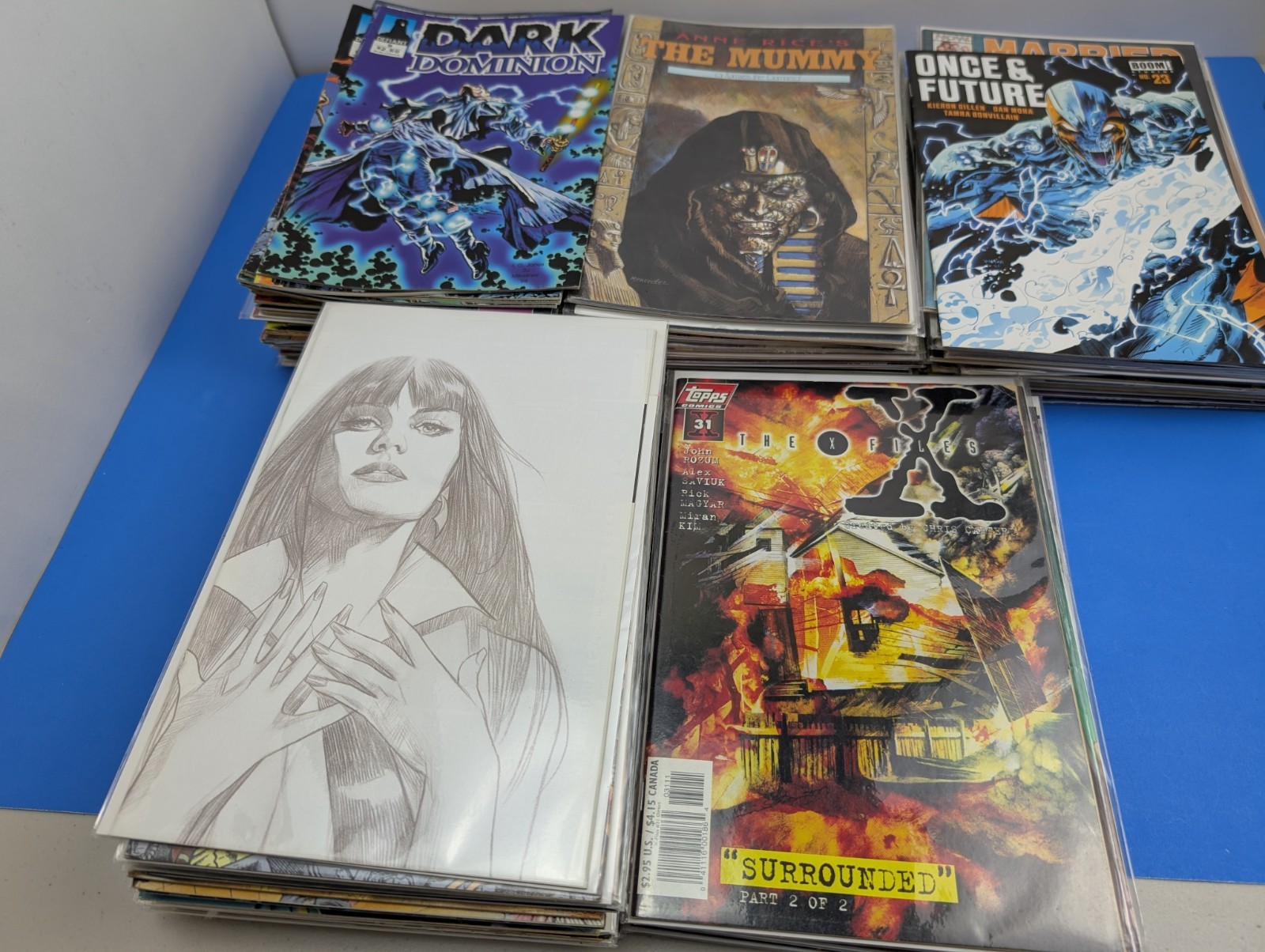 120 Mixed Comic Book Lot Mature Defiant Boom Caliber