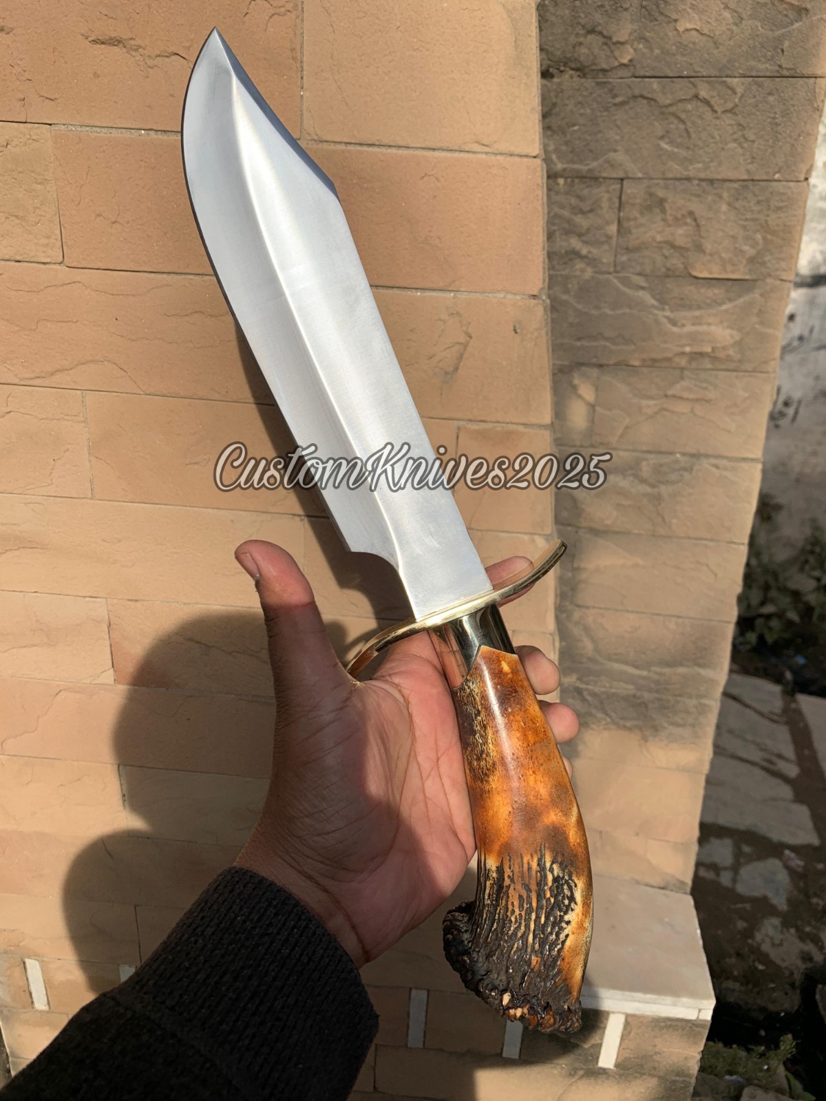 Inglorious Bastards Bowie Knife/ D2 Steel Handforged Premium Quality Movie Knife