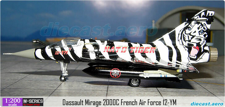 **Rare** 2006 Dassault Mirage 2000C French Air Force 12-YM M-Series 1:200 7266