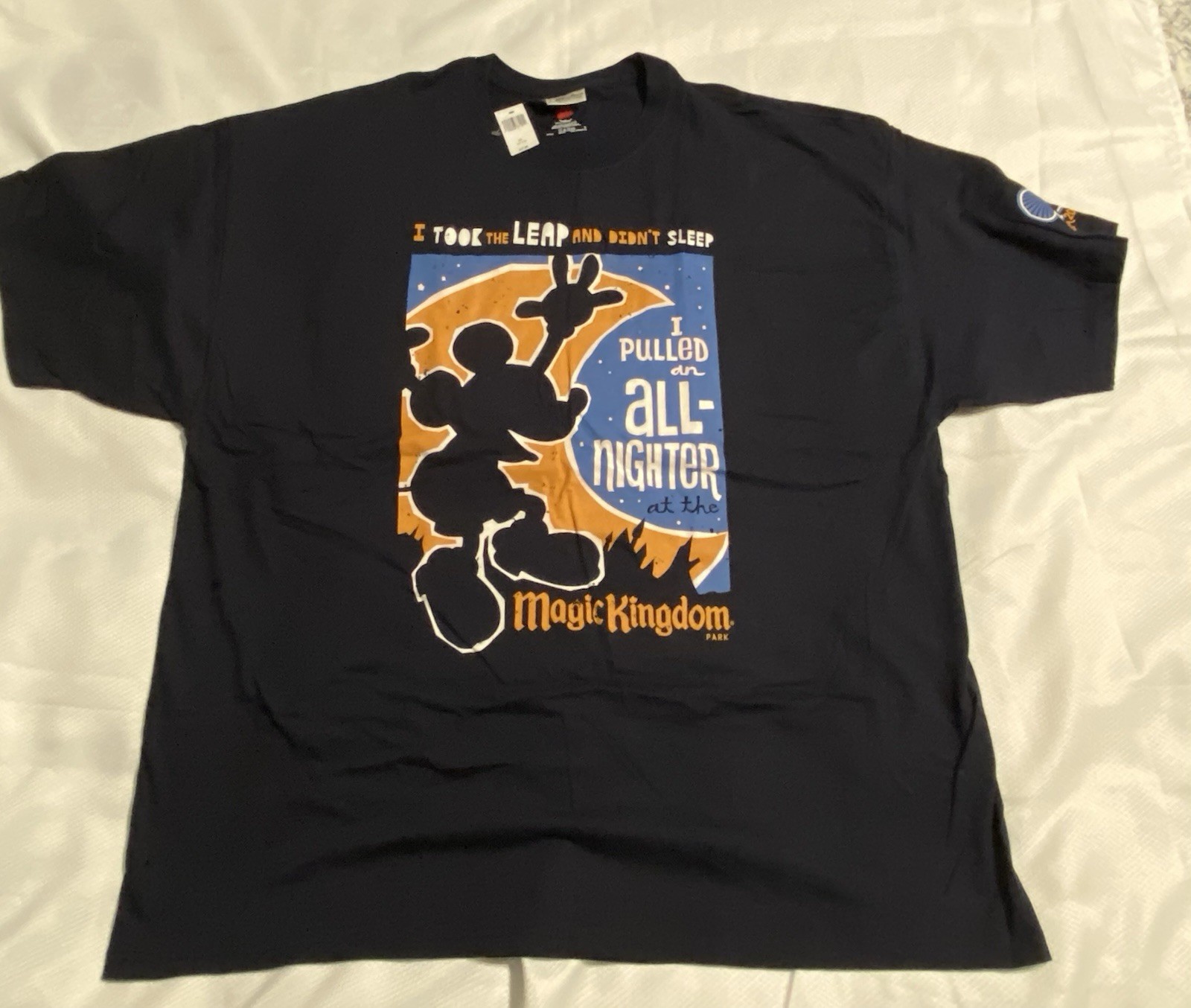 NWT Vintage Disney Parks 2012 Leap Year One More Day 24 Hour Event T-Shirt 2X