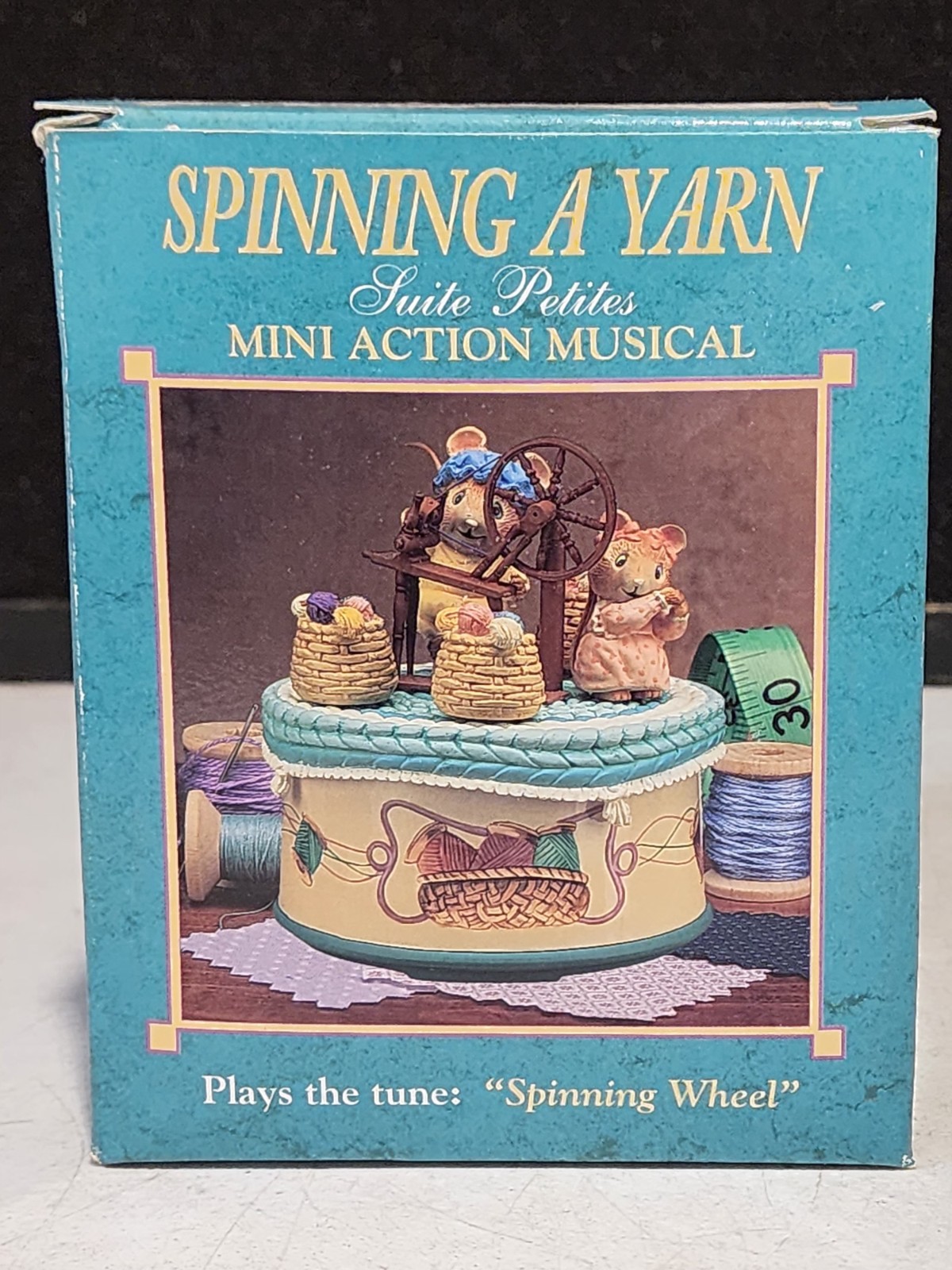 NRFB ENESCO SPINNING A YARN SUITE PETITES ACTION MUSICAL (SPINNING WHEEL SONG)