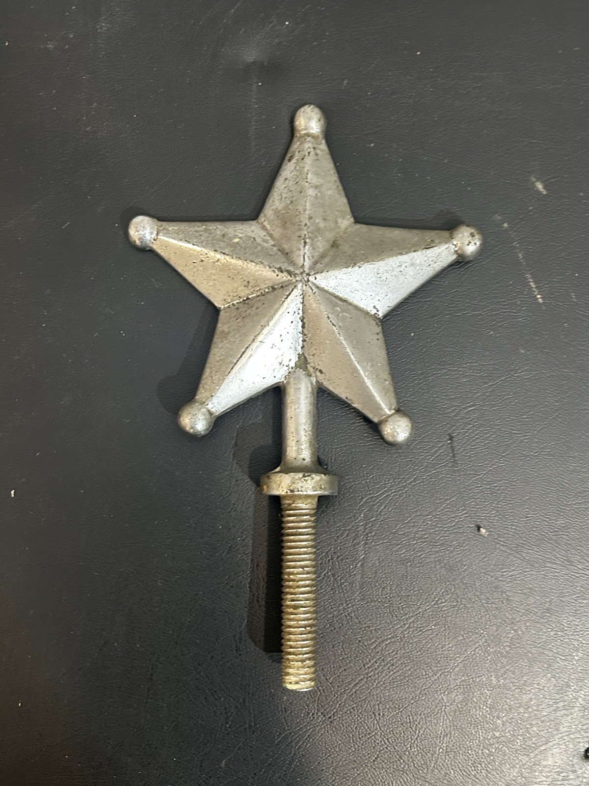Rare 1922-1928 Star Durant Motors Car Hood Ornament Radiator Cap Mascot Vintage