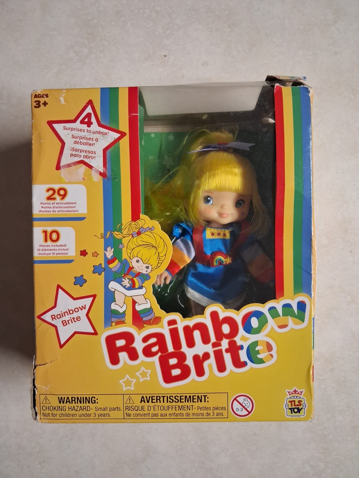 Rainbow Brite 40th Anniversary TLS Toys CheeBee New In Box Rare