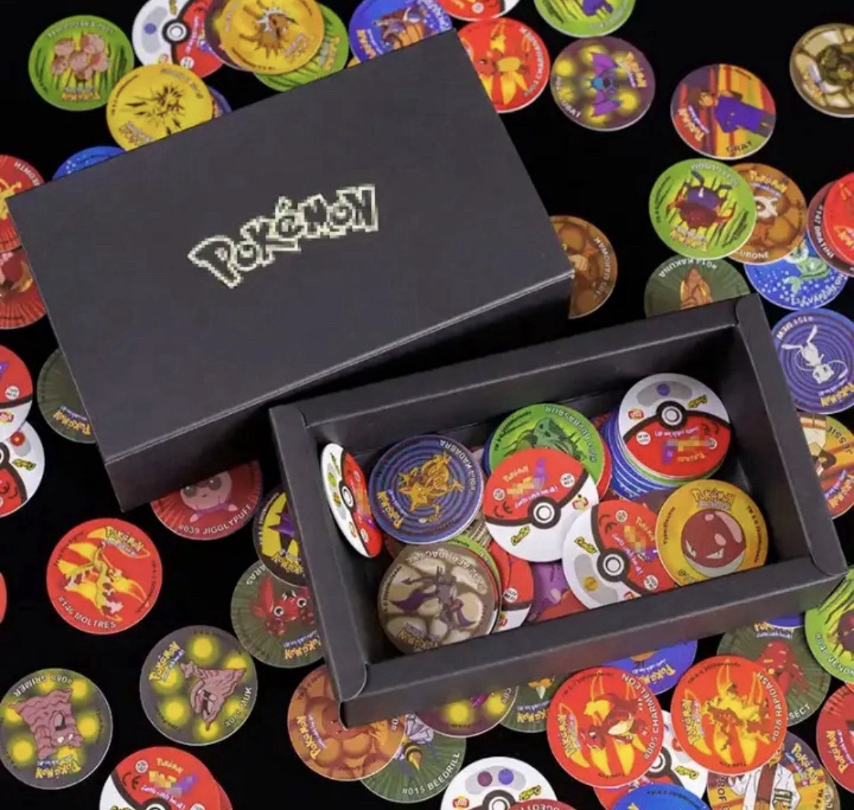 Rare Pokémon Tazos Complete Collection Vintage Collectible Set