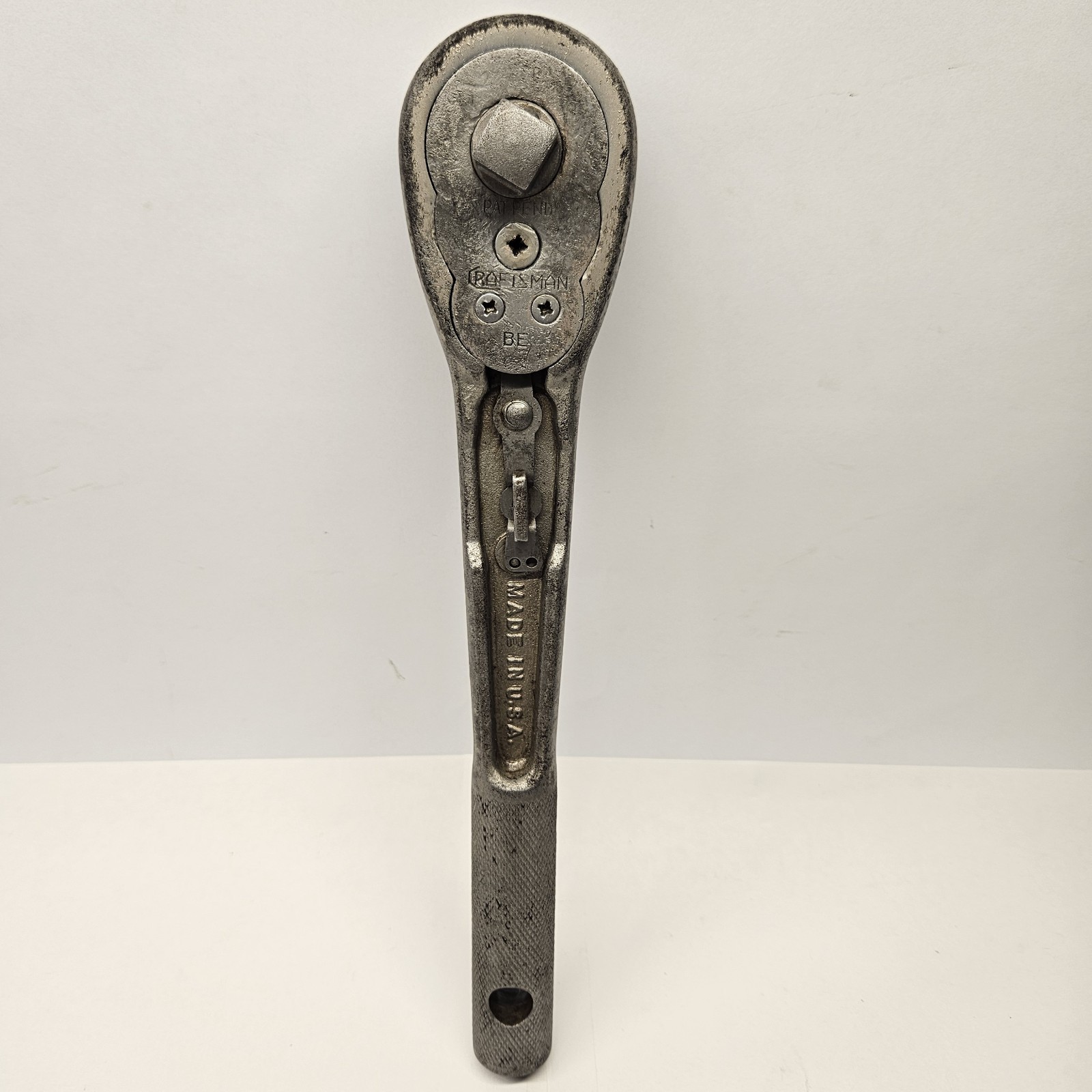 Vintage Craftsman BE Ratchet 1/2 Drive 1930s/1940s Made In USA Forged 10\