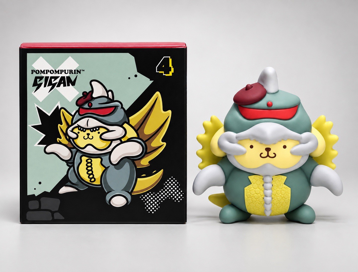 2026 McDonald's Hello Kitty & Friends x Godzilla Happy Meal Pompompurin Gigan #4