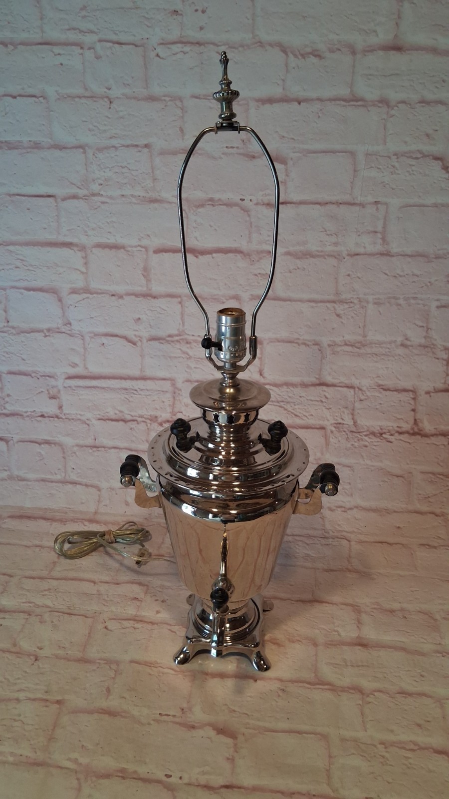 Vintage SAMOVAR Soviet? Russian? Lamp Antique Tea Urn Rare