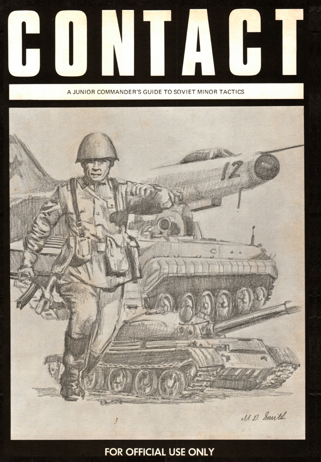 62 pg. CONTACT 1981 Warsaw Pact Soviet German Army Tactics Photo Book on Data CD