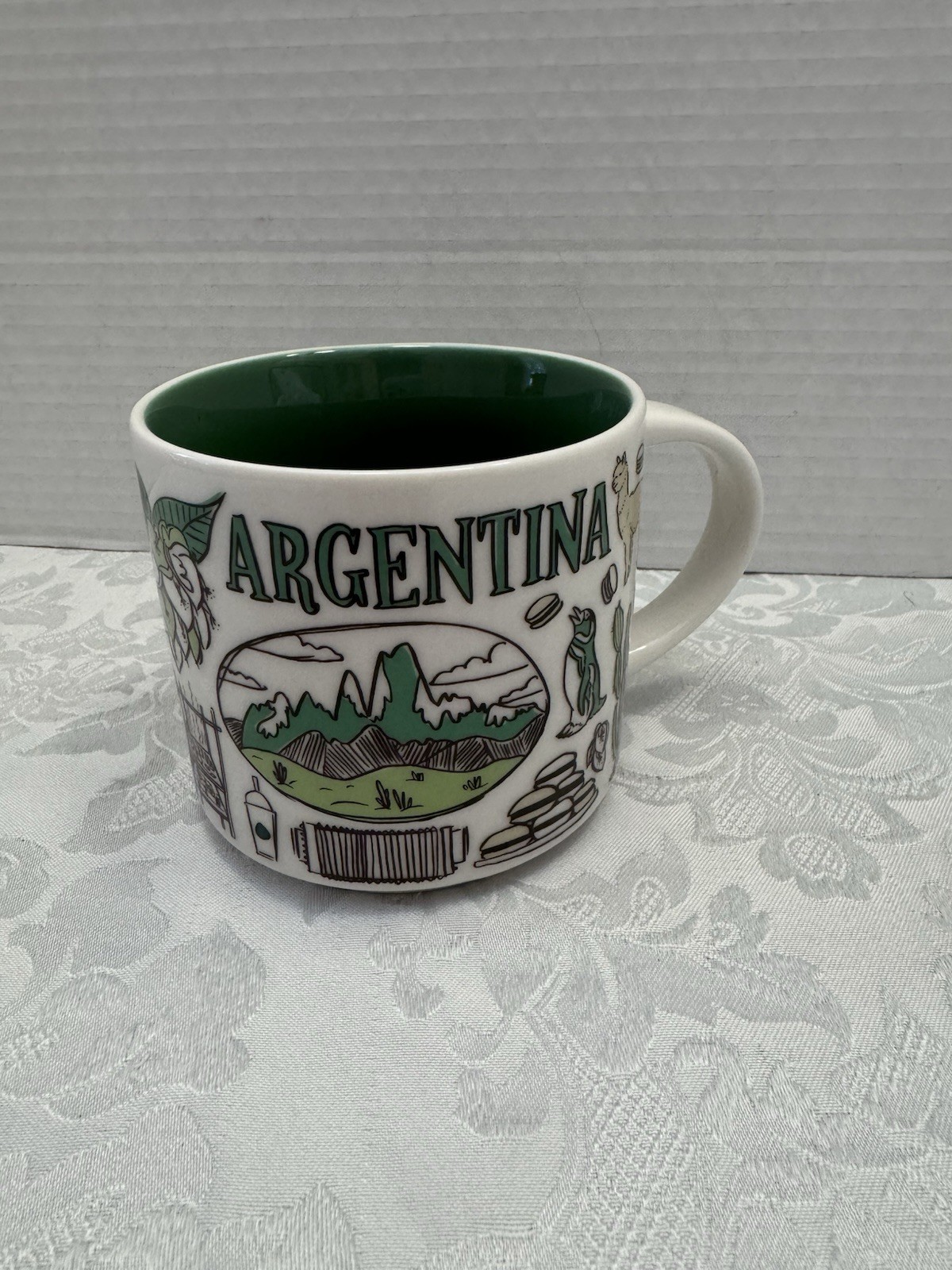 Starbucks Argentina Been There Series BTS 14 oz mug  Coffee Cup Rare