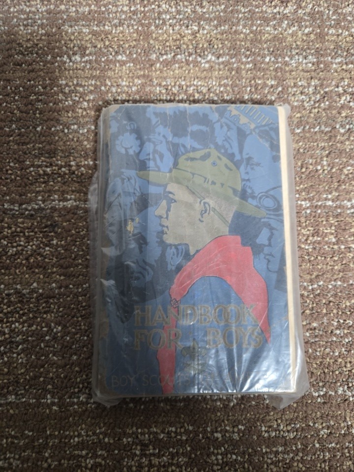 Vintage 1927 BSA Handbook for Boys - 3rd Edition Early Printing (192... Variant)