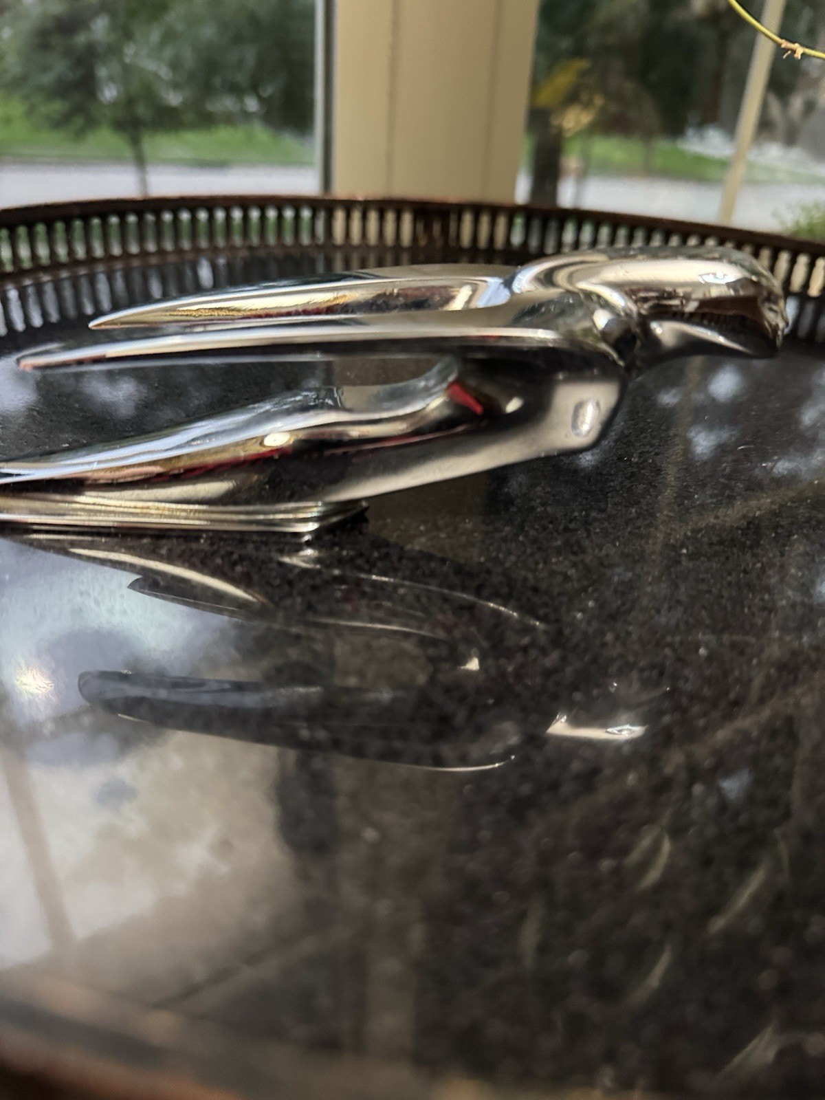 Vintage 1940s Studebaker Flying Lady Hood Ornament