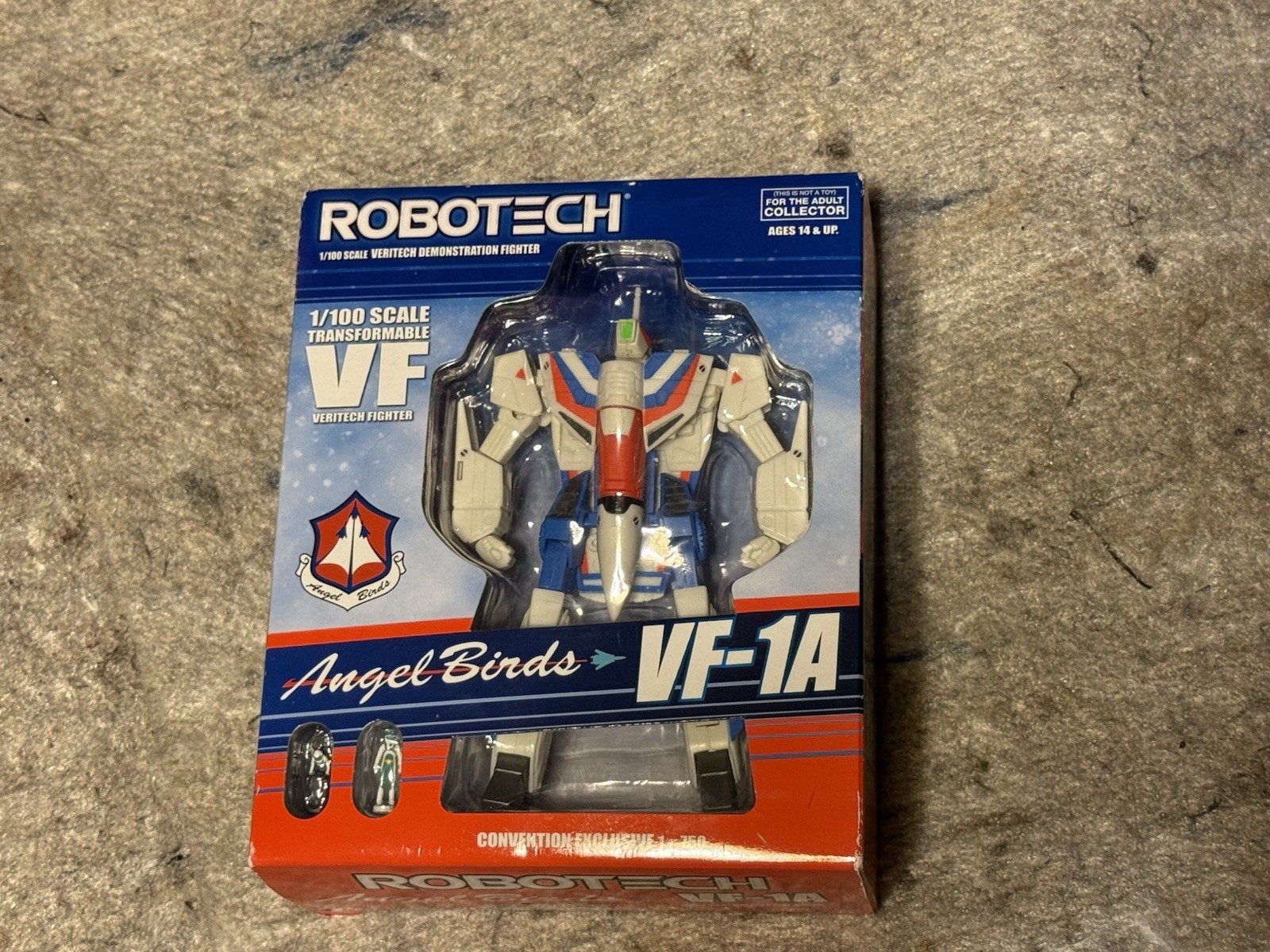 SAN DIEGO COMIC CON SDCC ROBOTECH MACROSS VF-1A ANGEL BIRDS TOYNAMI 1/100 NIB