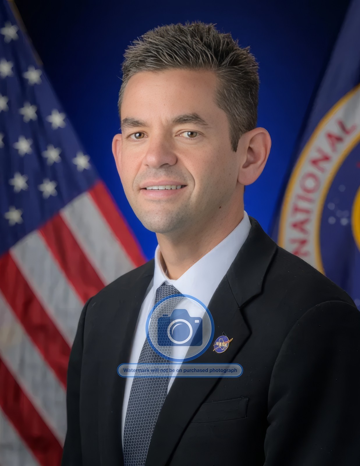 JARED ISAACMAN NASA ADMINISTRATOR OFFICIAL PORTRAIT 2025 8.5X11 PHOTO