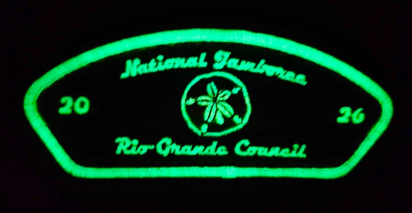 BSA RIO GRANDE COUNCIL OA 272 JAMBOREE 2026 JSP CSP PATCH FOS THANK YOU 100 MADE