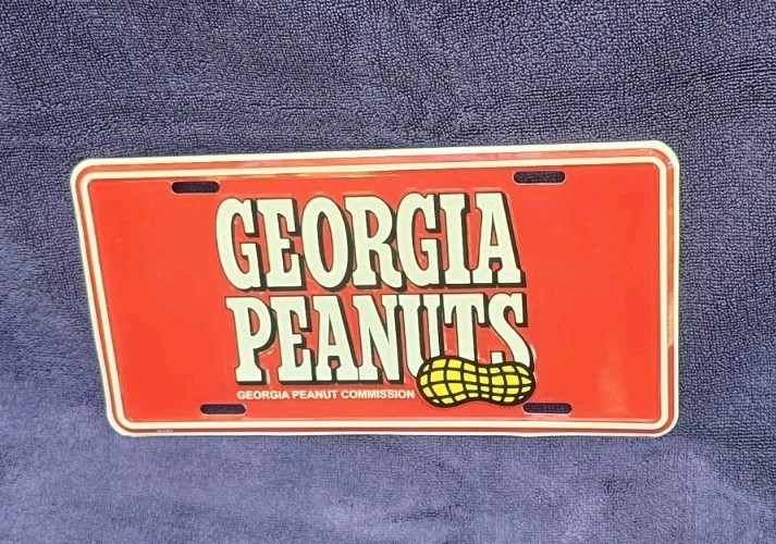 GEORGIA CAR TRUCK TAG LICENSE PLAte Geirgia Peanuts GEORGIA CAR TRUCK TAG LICENSE PLAte Geirgia Peanuts