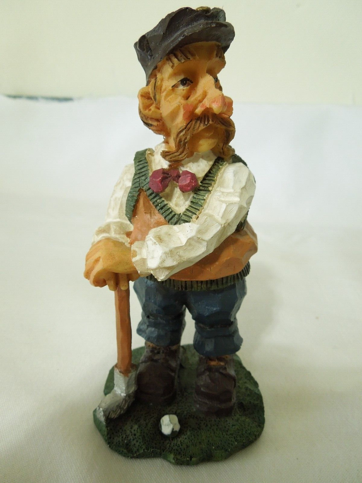 Vintage K\'s Collection Scottish Golfer Figurine Resin Collectable 5\