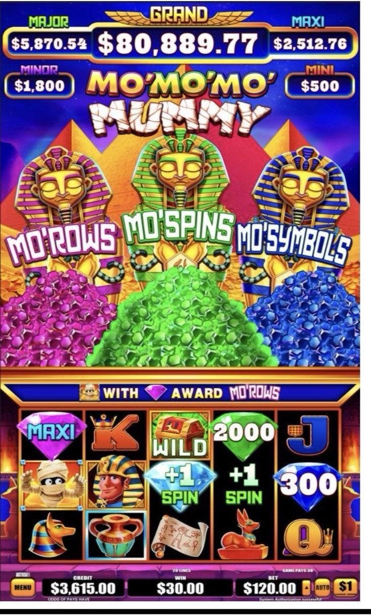 MO MO MUMMY Skill Game Board HET