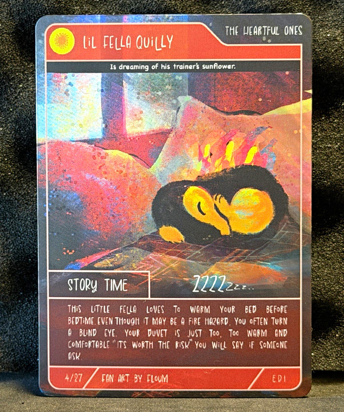 Little Fellas Heartful Ones Quilly Custom Pokemon Fan Art Single