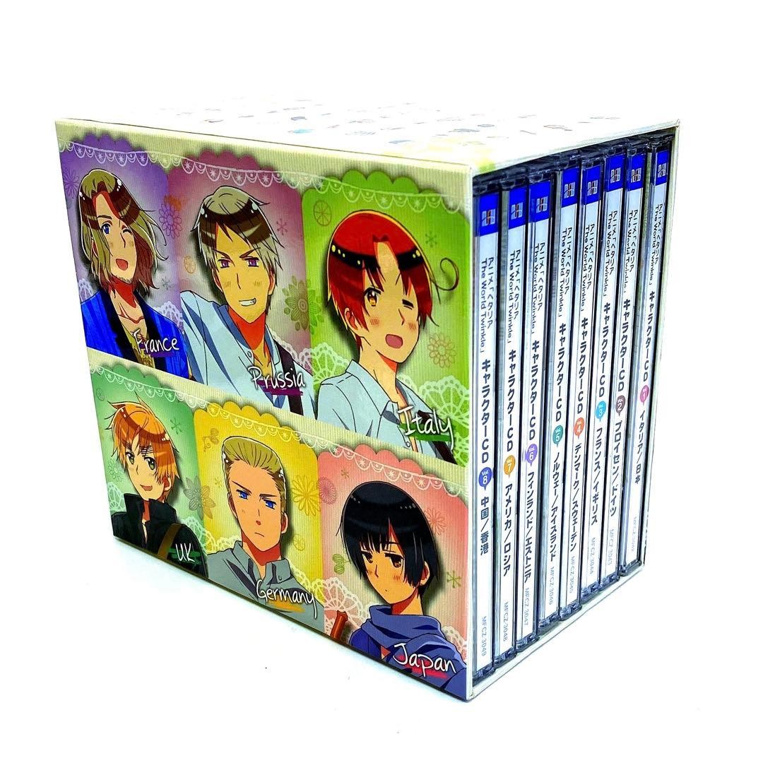 Hetalia The World Twinkle Character CD Box 8 CD Set