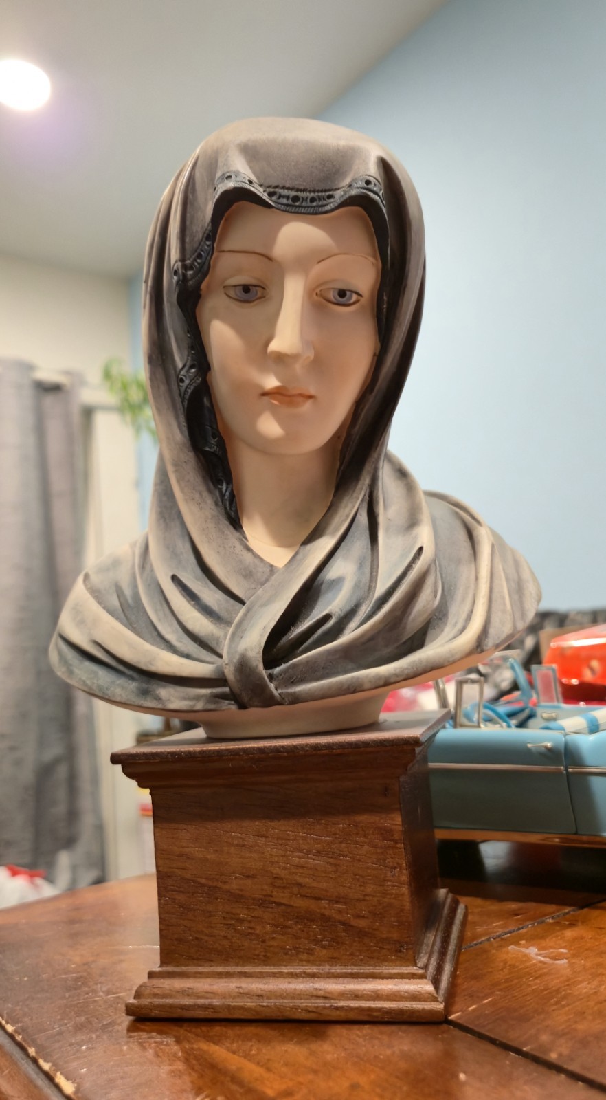 Capodimonte Virgin Mary (Madonna) from Italy Signed \